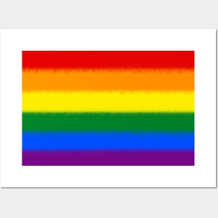 Pride flag Posters and Art